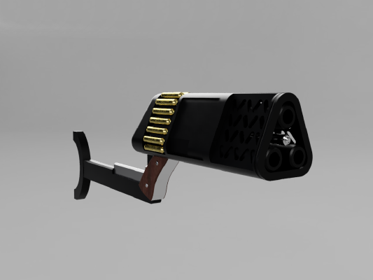 Imperial Repeater (DFII: Jedi Knight) | 3d print model