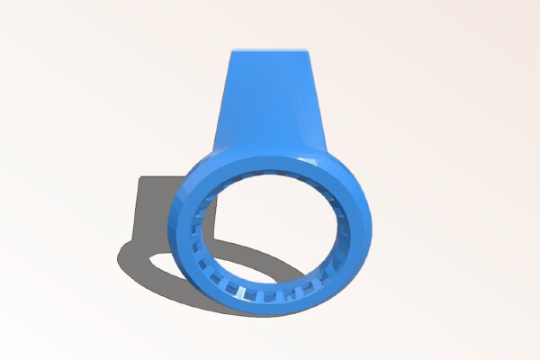 Prusa i3 MK8 clone air duct | 3d print model