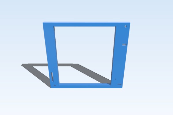 Garmin GTN 750 Frame (For Flight Simulator Cockpit) | 3d print model