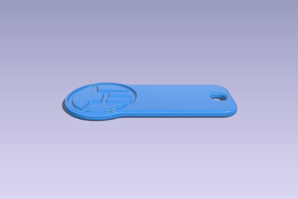 Substitute of coing for supermarket cart | 3d print model