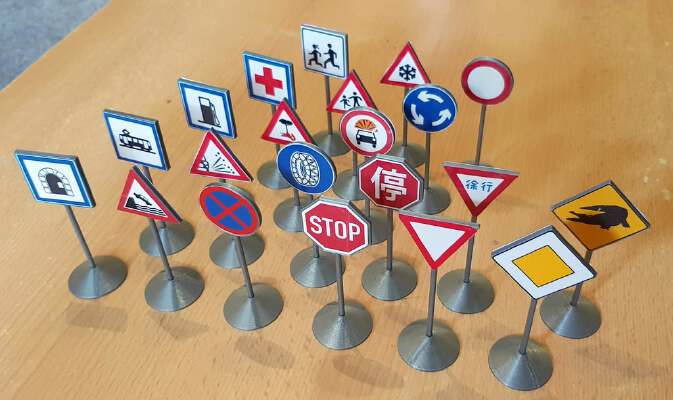 Traffic Sign Models | 3d print model