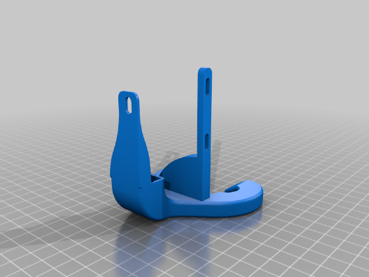 Chiron fan duct 5015 (Bauteillüfter) | 3d print model