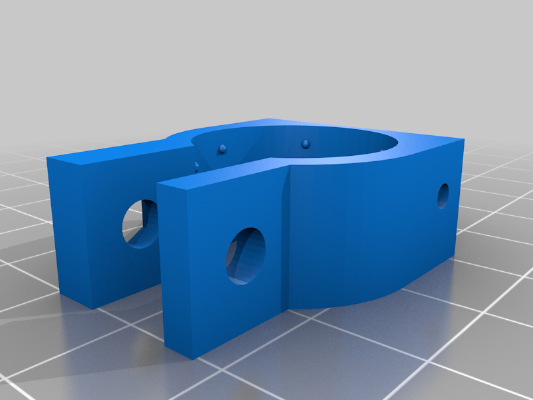 Flyingbear P902 Inverted Z endstop brackets | 3d print model