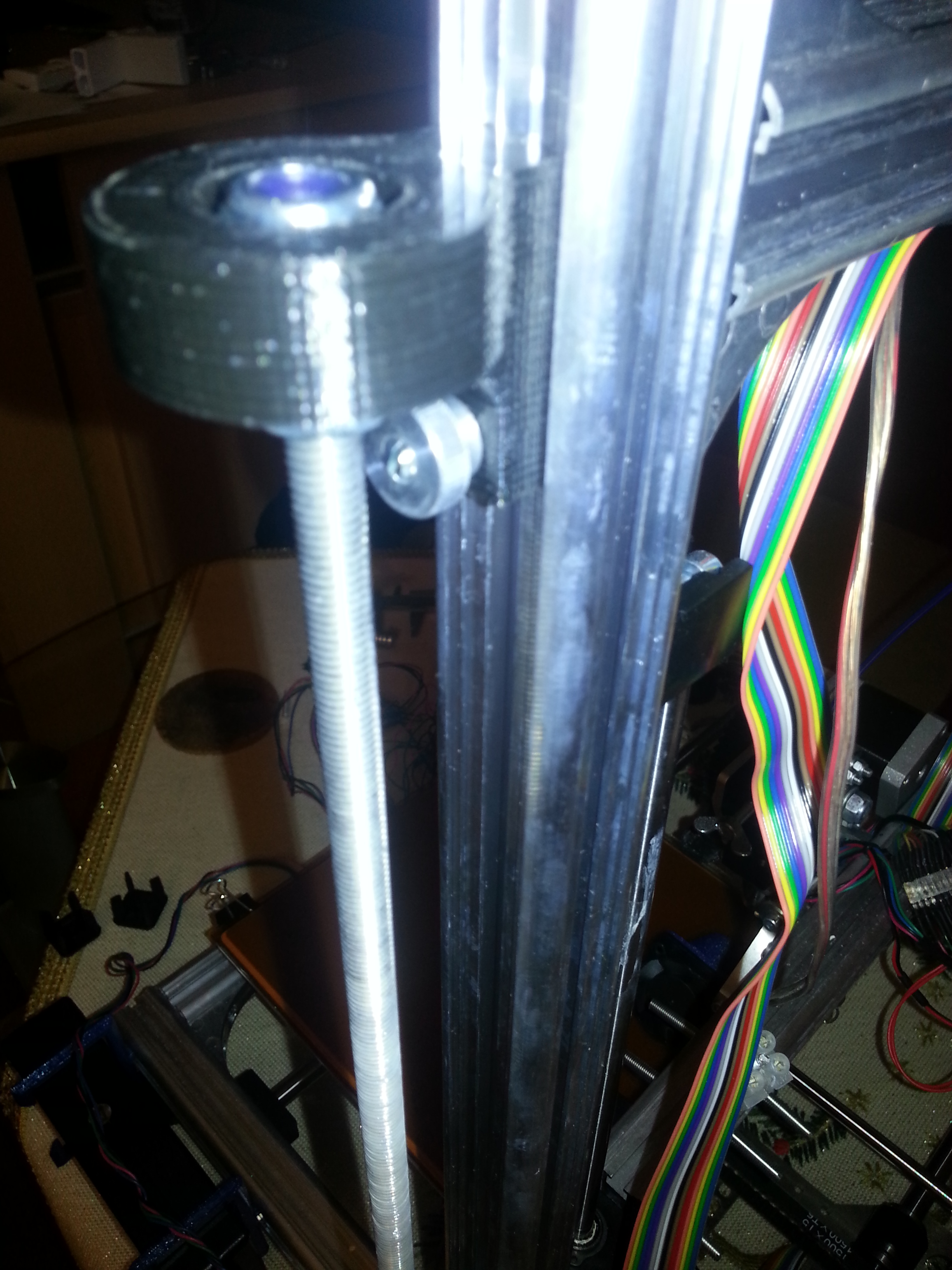 K8200_3DRAG dual motor Z axis with M8 rods