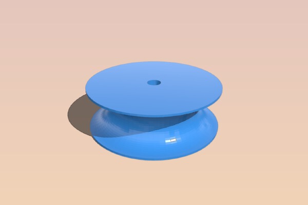 Rail Wheel | 3d print model