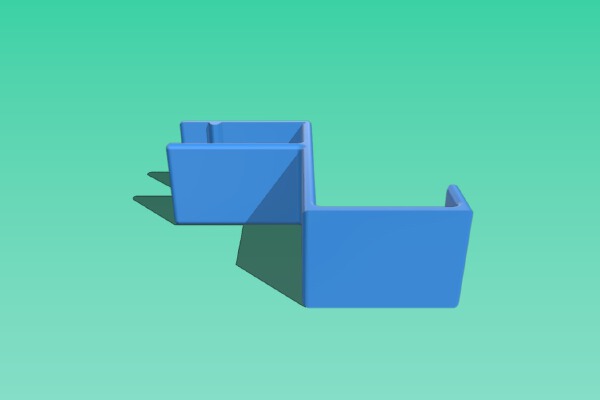Another Shelf HeadPhone Hook | 3d print model