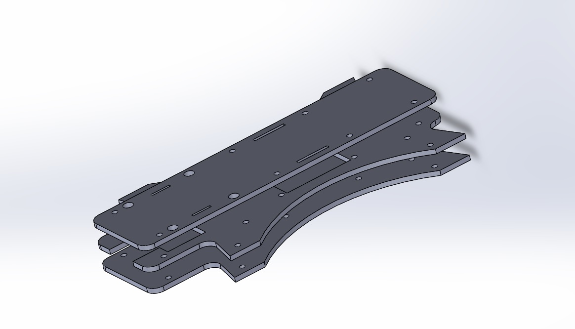 Bumble Bee Drone Frame Plates