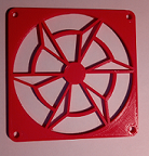 140, 120 and 80 mm computer fan cover | 3d print model