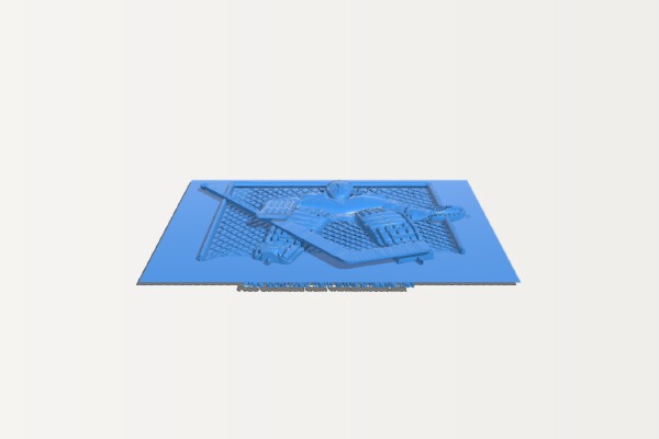 Hockey player | 3d print model