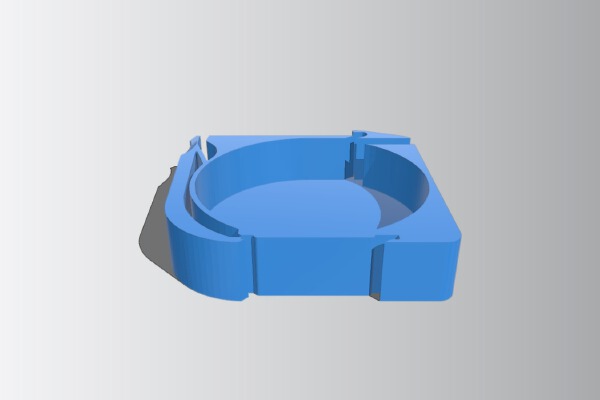 SMD Component Magazine - DIN rail | 3d print model
