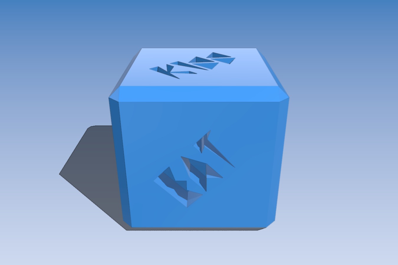 Customizable Dice with Text
