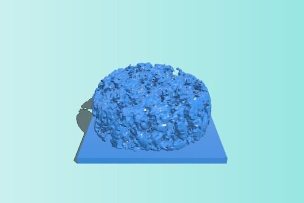 immature retroviral capsid | 3d print model