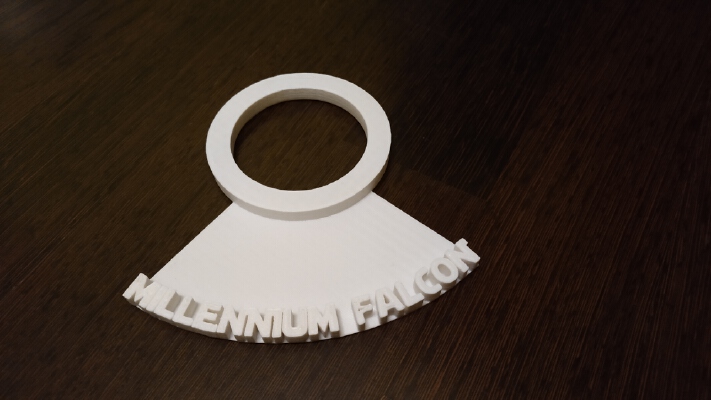 Support base for Millennium Falcon | 3d print model