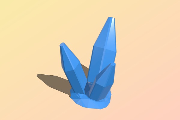 Hollow Crystals | 3d print model