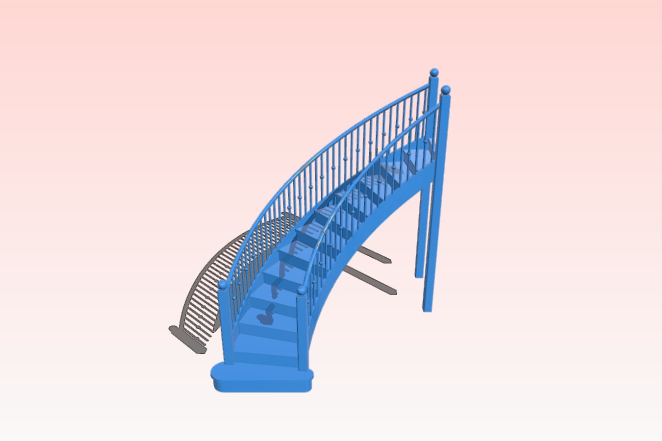 staircase curved