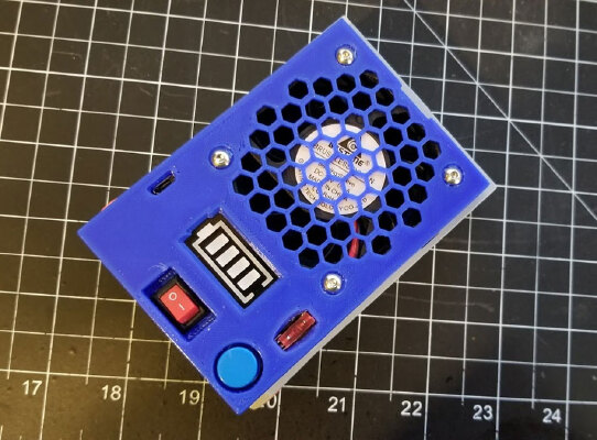 Portable Solder Fume Extractor for a Stanley 014725R Organizer | 3d print model