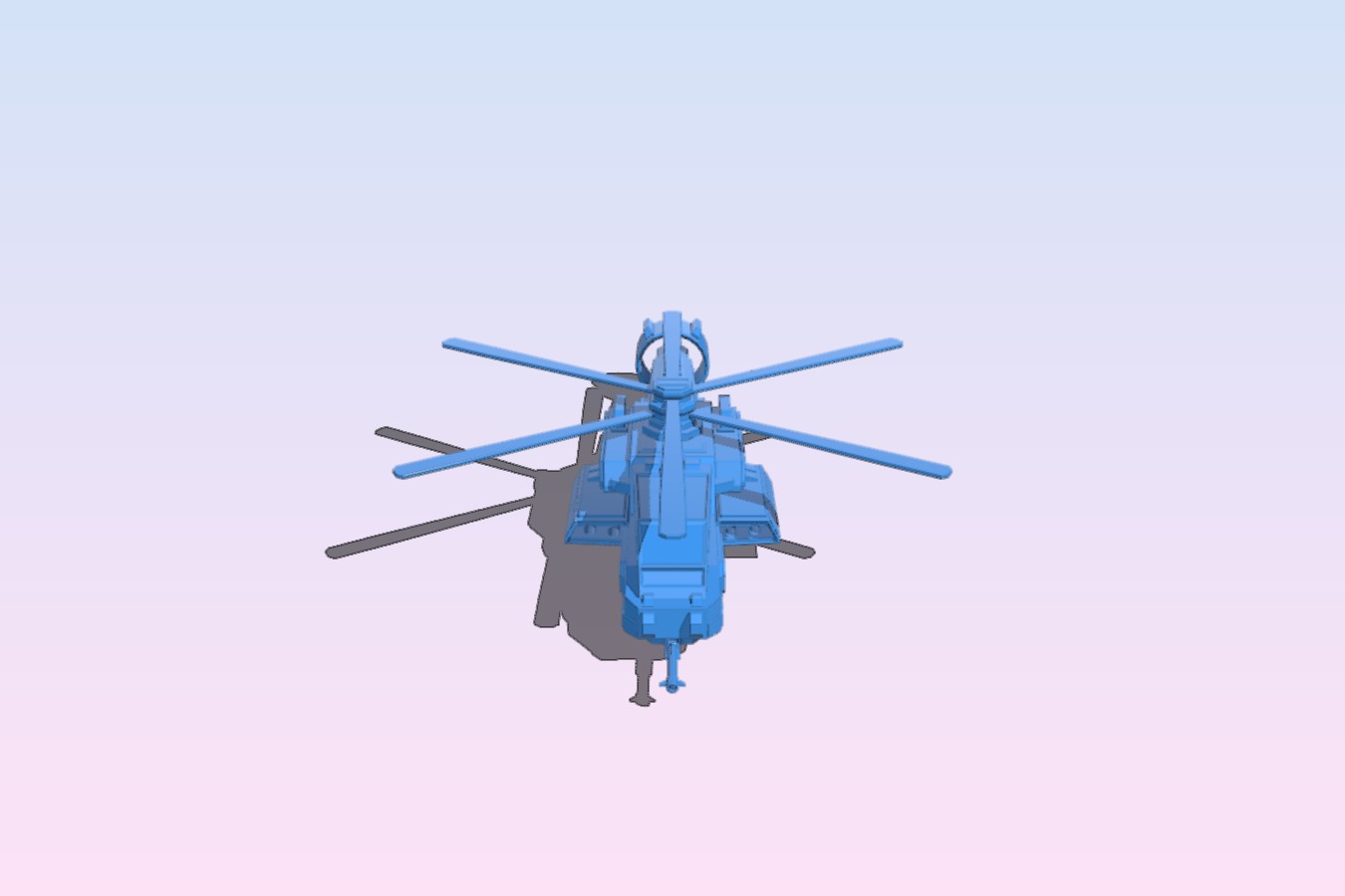 Warrior H8 Helicopter