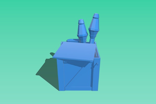 TF2 Prop: Large Ammobox | 3d print model