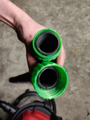 Einhell 360° 36mm vacuum cleaner connector _ Einhell 360° 36mm Saugschlauchverbinder | 3d print model