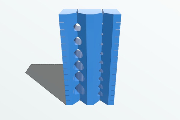 Cheap and simple drilling guide: Drill Block | 3d print model
