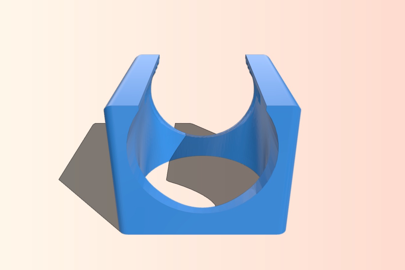 Fan Duct for E3D All Metal Hot End V5