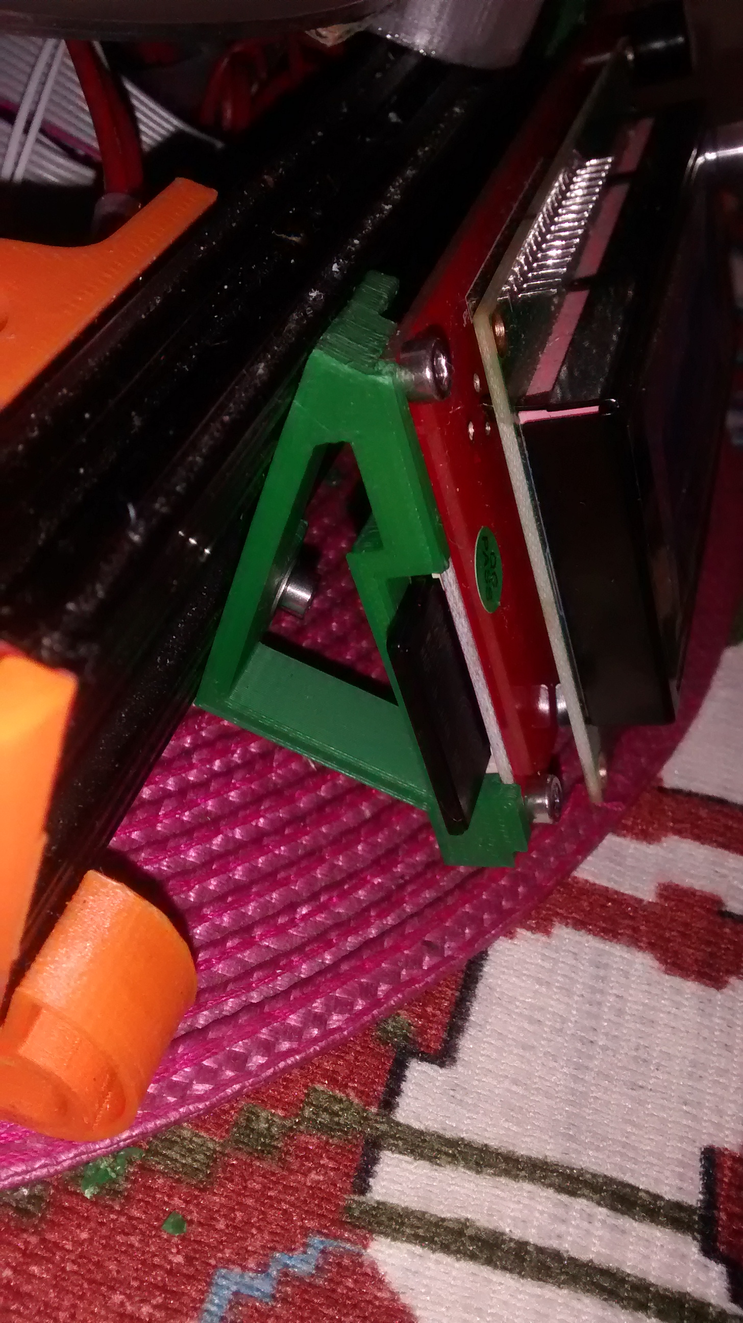 LCD mount_support for Kossel Mini