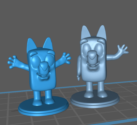 Bluey and Bingo | 3d print model