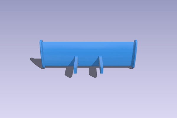 Scalextric Vintage F1 Rear Wing | 3d print model