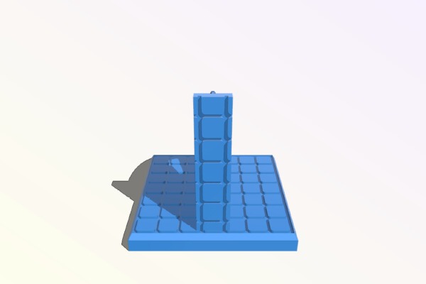 Mechanical Blade Trap - Miniature Terrain | 3d print model
