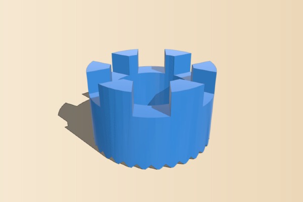Ender 3 V2 locking bed knob modification | 3d print model