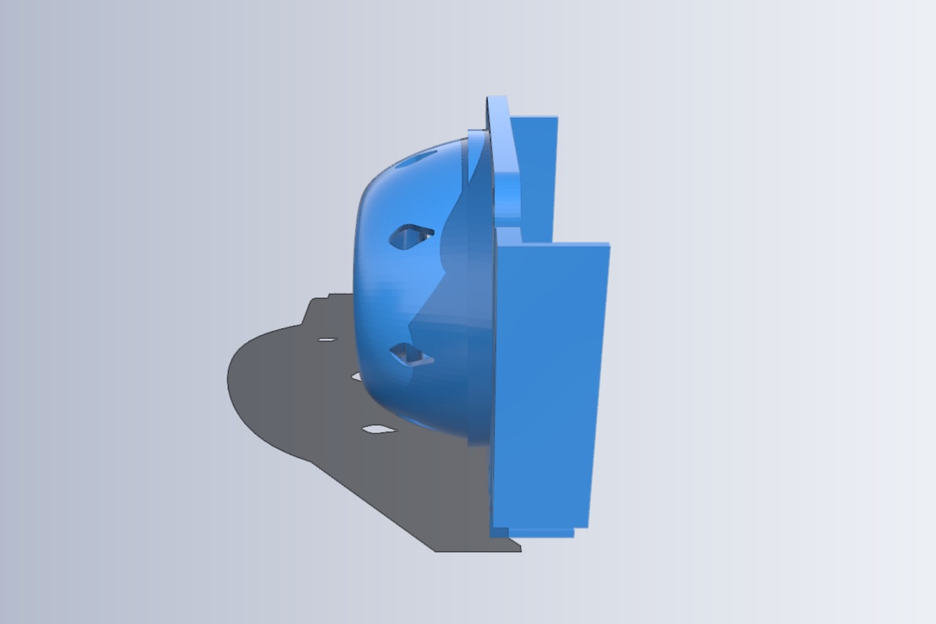 Ender 3 Pro Fan Shroud Silencer