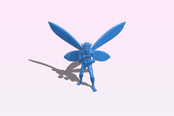Boxing pixie | 3d print model