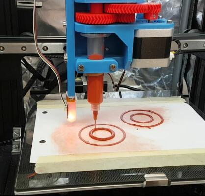 Simple Syringe Paste Extruder | 3d print model