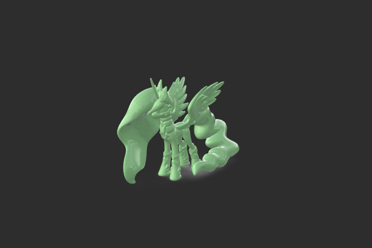 Celestia in Armor