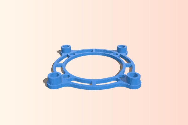 30mm & 40mm fan cover in one | 3d print model