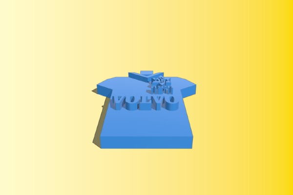 Maccabi Haifa shirt keychain | 3d print model