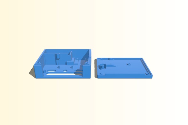 Digital Clock Case (Cardinal  Model 6025 _ 928) | 3d print model