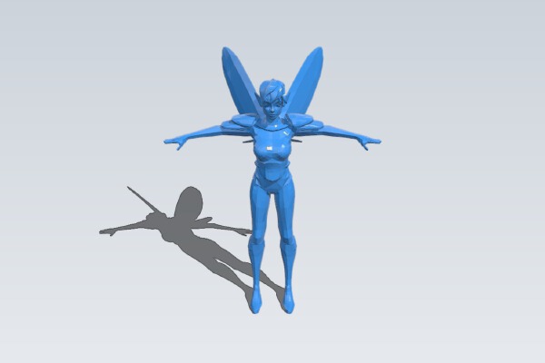 Pixie warrior | 3d print model