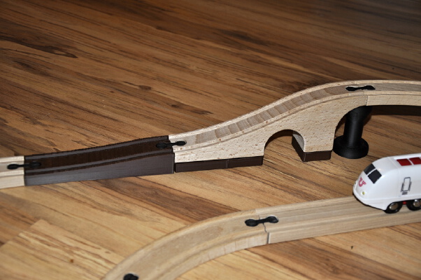 Ikea finish the bridge for electric trains Brio | 3d print model