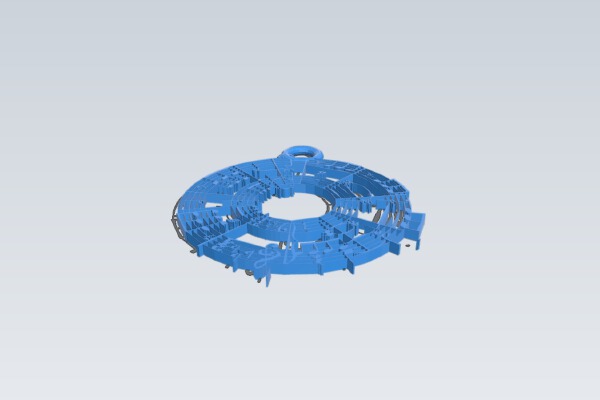 Beethoven Symphonie No.5 Medallion | 3d print model