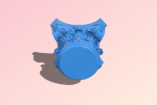 Top of the column | 3d print model