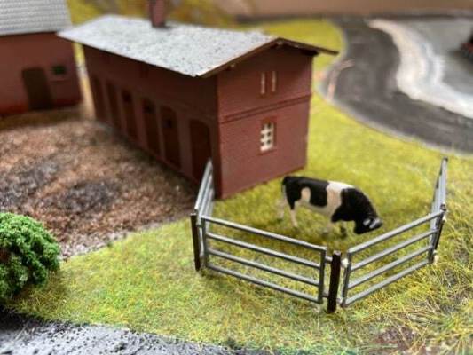 H0 Fence for Meadow | 3d print model