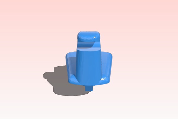 Chrysler 300C Sun Visor Clip - Improved | 3d print model