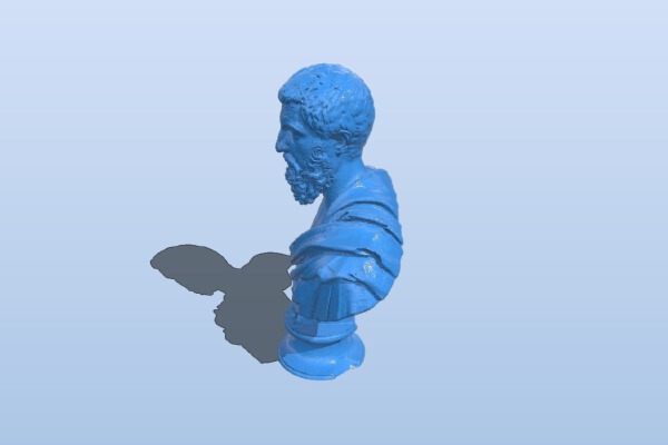 Bust of a rhetorician | 3d print model