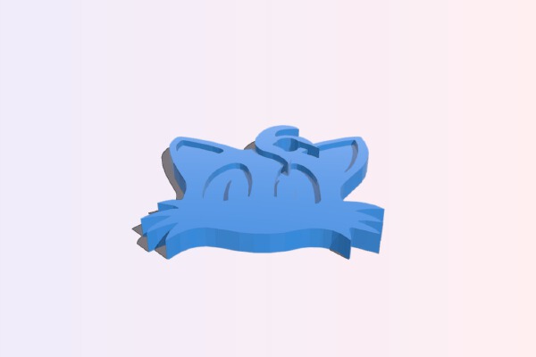 Other Tails Medallion | 3d print model