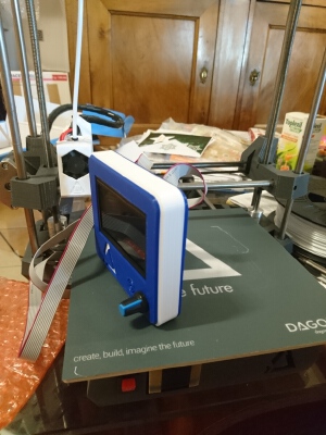 Écran Dagoma DiscoEasy 200 (DE200) lisse (modèle La pièce 3D) | 3d print model
