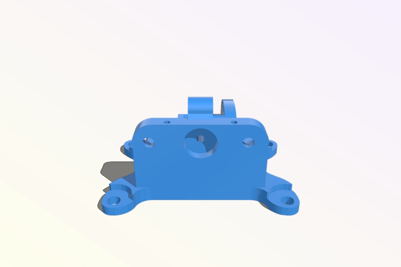 Trinity One Aluminatus Extruder Body - ALPHA 5 - Left handed