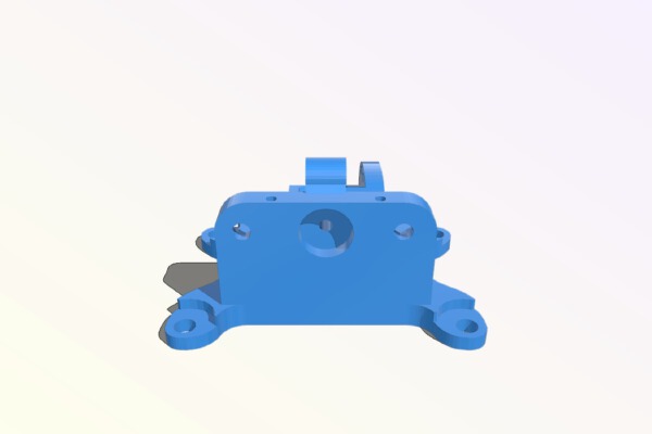 Trinity One Aluminatus Extruder Body - ALPHA 5 - Left handed | 3d print model