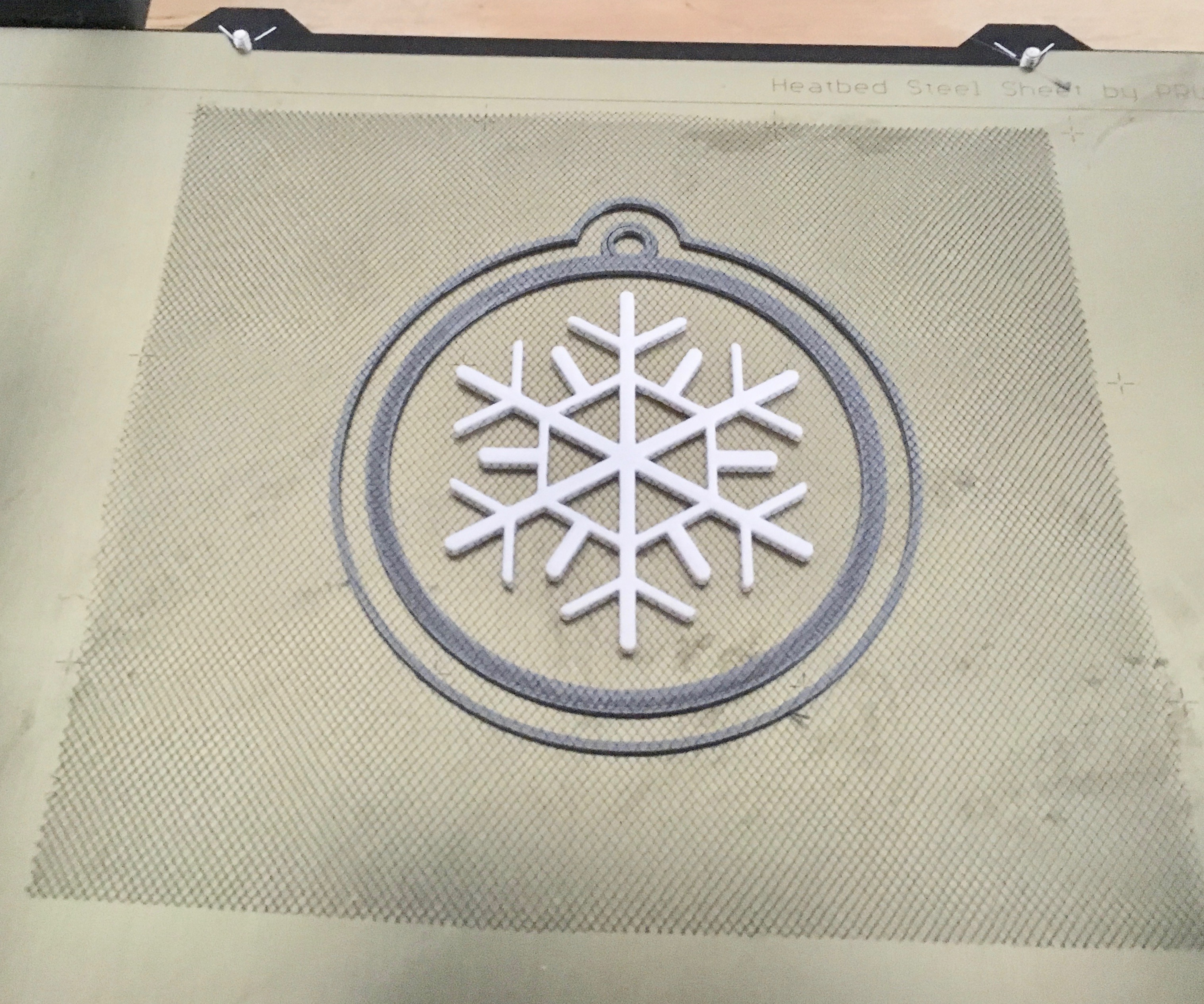 Floating Snowflake Ornament + 2 other designs