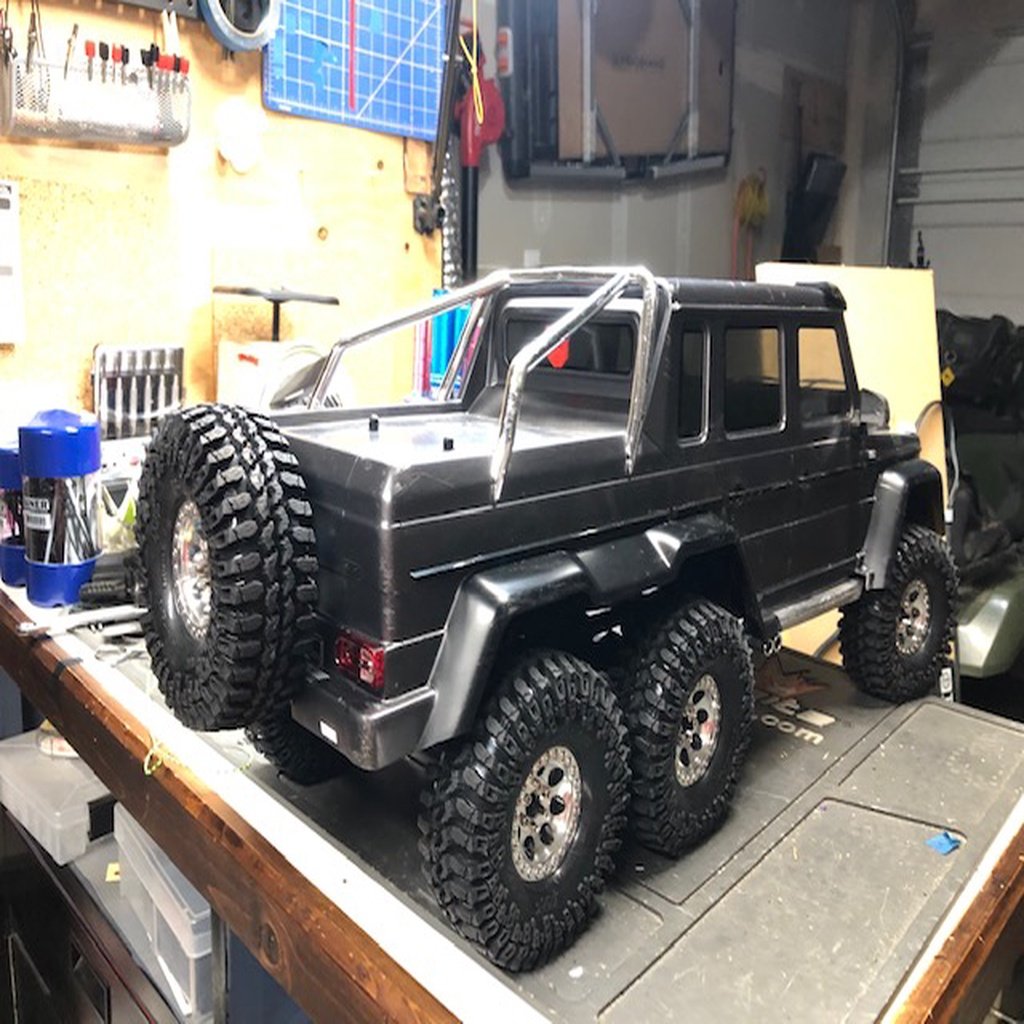 RC Spare Tire Rack